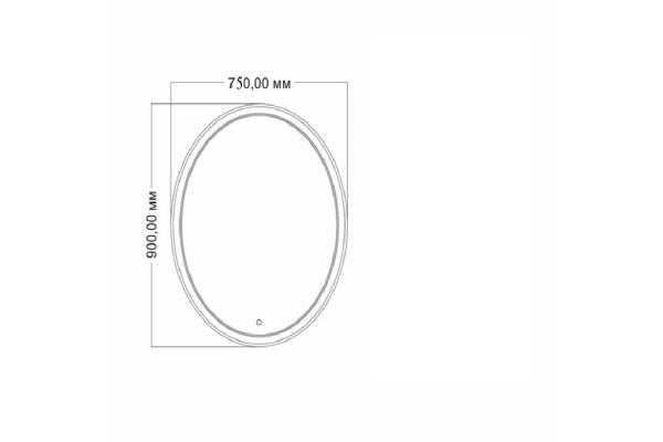 Зеркало (75х90) Bellezza Vesta 4617112520010
